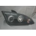 Ford Focus 05-07 Black Projector Headlamp w Ring